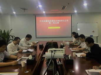 公司黨總支第一黨支部全體黨員大會(huì)勝利召開(kāi)